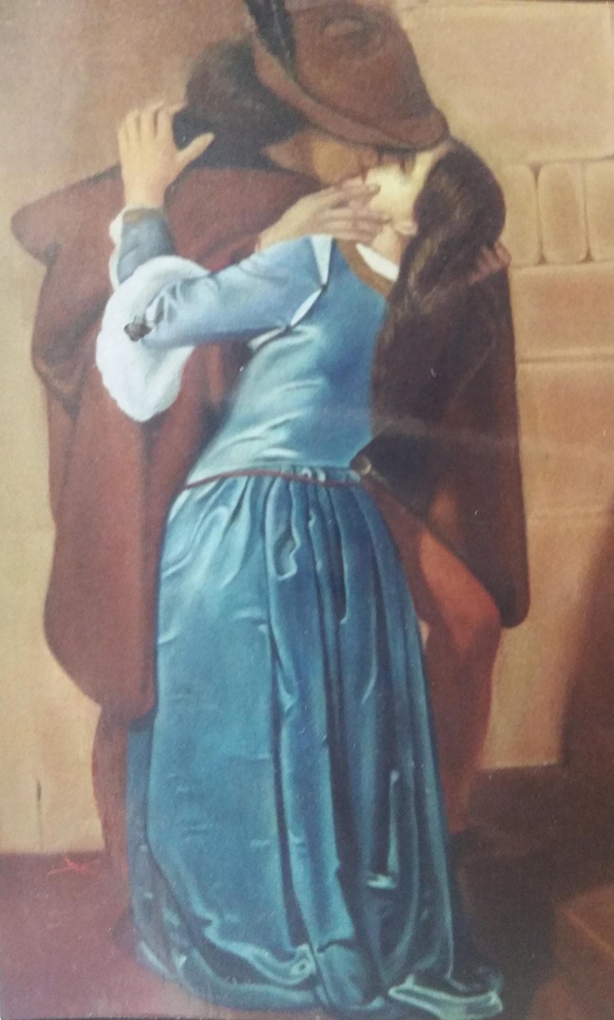 Der Kuss Studie nach Francesco Hayez 1859